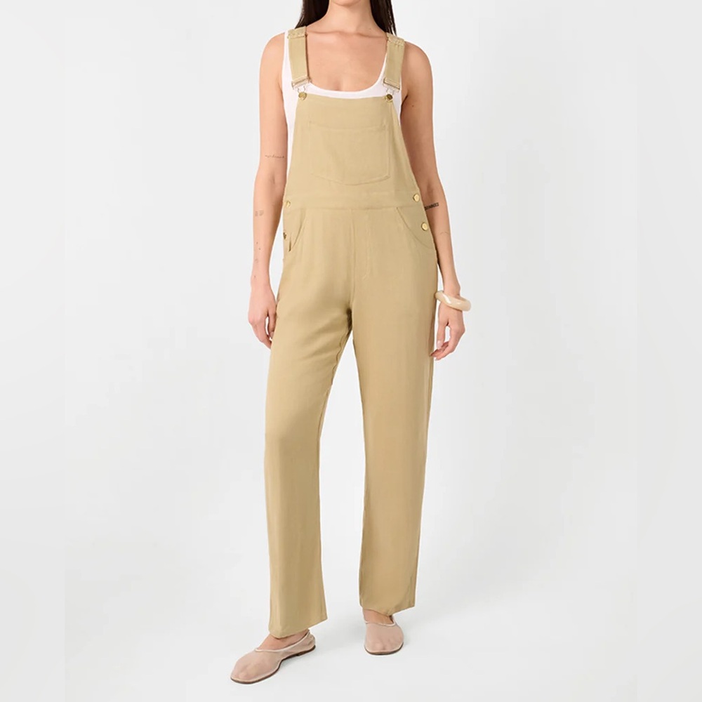 NWT WeWoreWhat Basic Overall in Oat